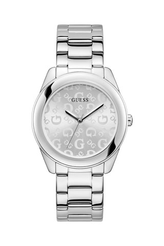 Stalen Quartz Horloge G Mix - Zilverkleurig