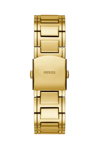 Montre à quartz en acier - Doré