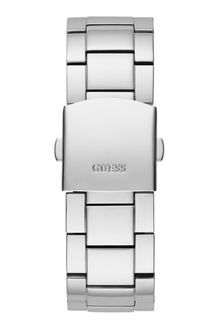 Montre à quartz en acier - Argenté et bleu