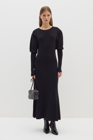 Vestido comprido - Preto