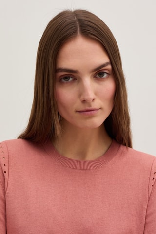 Camisola em seda - Rosa