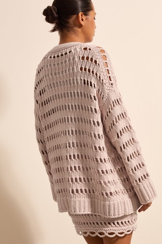 Casaco de malha - Rosa