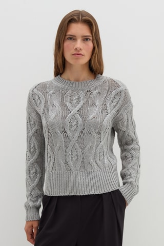 Camisola - Cinzento-claro