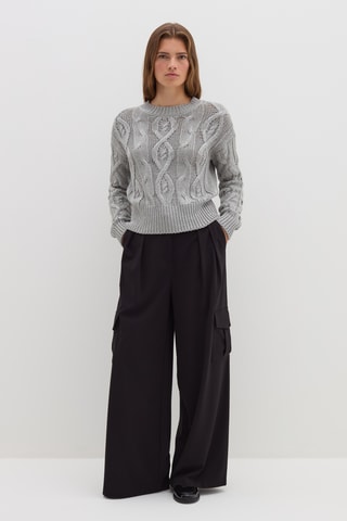 Camisola - Cinzento-claro