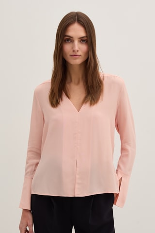 Blusa de seda - Rosa