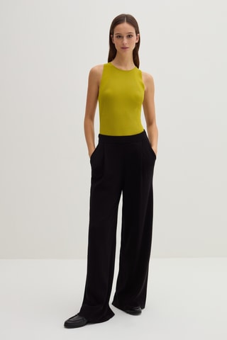 Camisola de alças - Mostarda