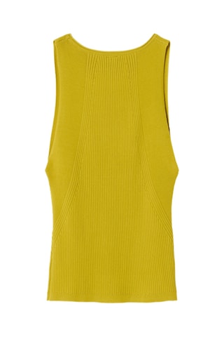 Camisola de alças - Mostarda