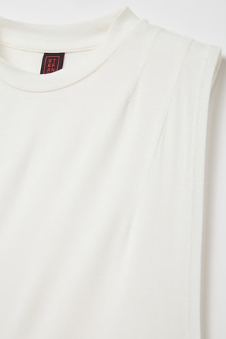 Camisola de alças - Branco