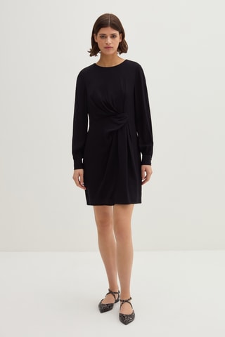 Vestido direito - Preto