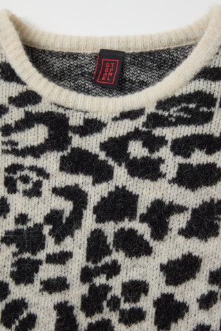 Camisola em alpaca e lã - Cru