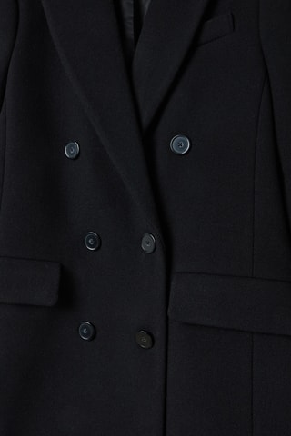Sobretudo de lã - Preto
