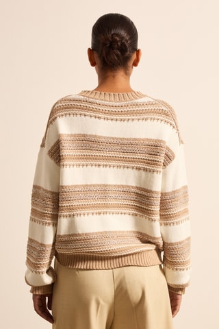 Camisola em linho - Bege