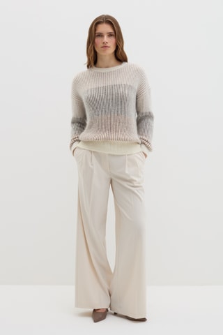 Camisola em alpaca - Bege