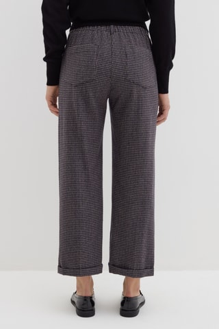 Calças de lã - Cinzento