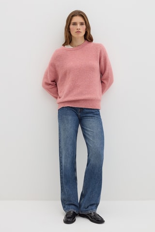 Camisola em alpaca - Rosa