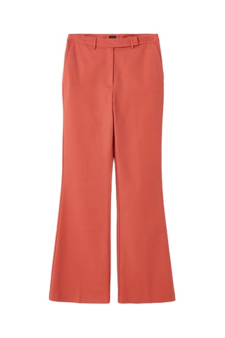 Calças bootcut - Laranja