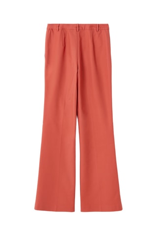 Calças bootcut - Laranja