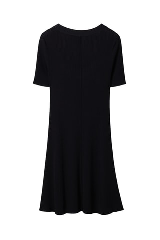 Vestido direito - Preto