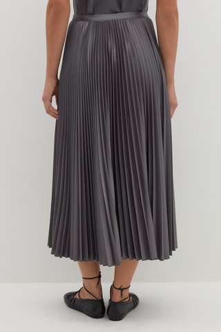 Saia plissada - Antracite