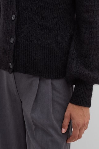 Casaco de malha em alpaca - Preto