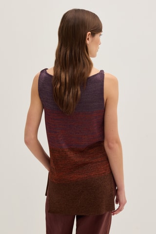 Top - Castanho mesclado