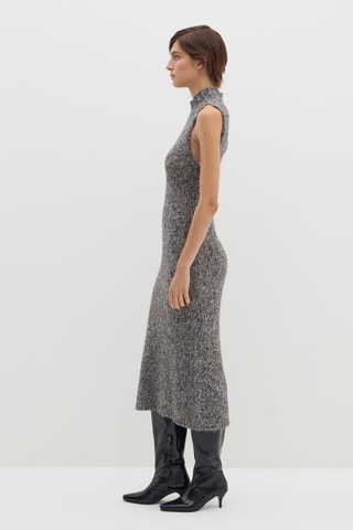 Vestido-camisola - Cinzento mesclado