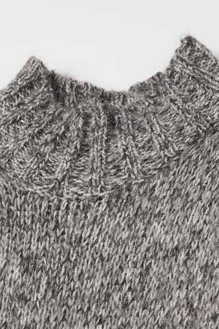 Vestido-camisola - Cinzento mesclado