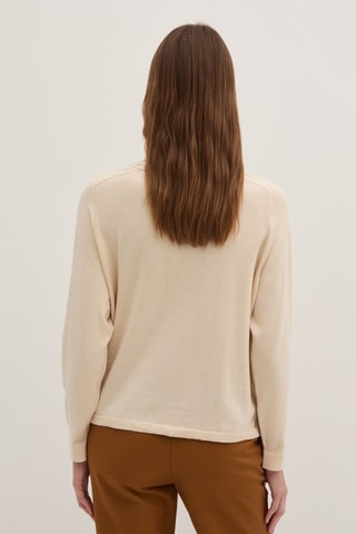 Camisola em seda - Bege