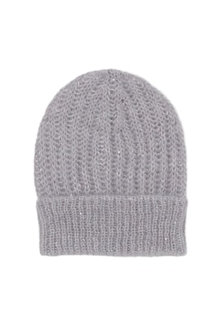 Gorro em caxemira - Cinzento-claro