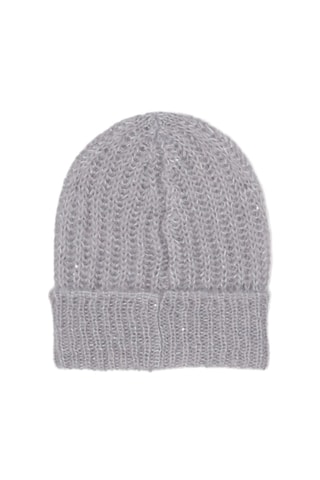 Gorro em caxemira - Cinzento-claro