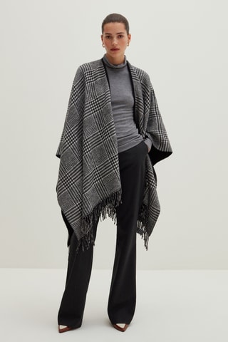Écharpe - Preto e branco