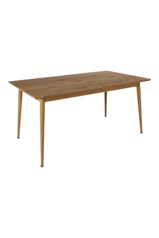 Mesa extensível Paxton Imitação de madeira