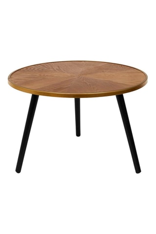 Mesa encaixável Felix M1 em pinho - Natural e preto