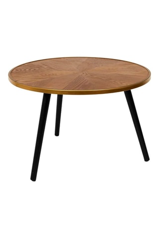 Mesa encaixável Felix M1 em pinho - Natural e preto