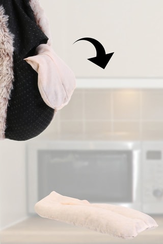 Chaussons chauffants - Beige