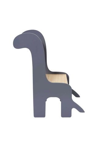 Chaise enfant dinosaure en bois - 60 x 49 x 33 cm