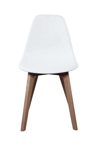 2 chaises en hêtre Scandinave - Blanc
