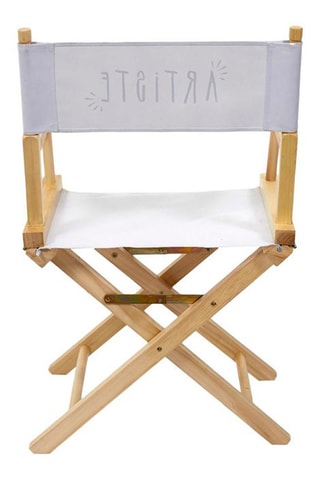 Chaise Artiste en bouleau - Naturel et blanc