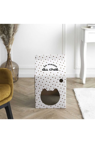 Maison pour chat - 33 x 31,5 x 55,5 cm