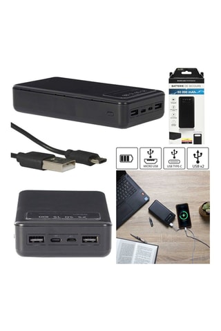 Batterie externe - 30 000 Mah