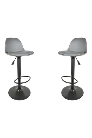 2 tabourets de bar - Gris