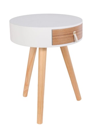 Mesa de cabeceira 1 gaveta Nora - 35 x 35 x 46,5 cm