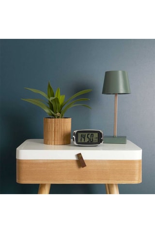 Réveil numérique - Gris et bleu - Modèle aléatoire