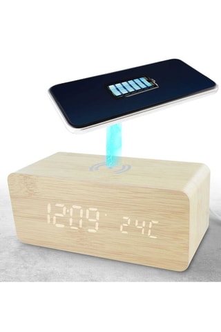 Réveil avec chargeur à induction