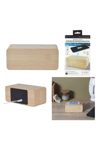 Réveil avec chargeur à induction