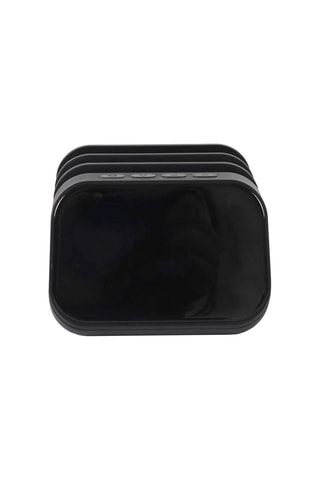 Réveil avec station de charge - Noir