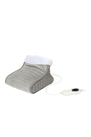 Chauffe-pieds électrique - Gris - 30 x 30 cm