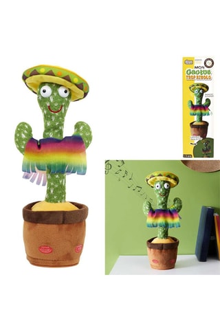 Peluche cacto que dança