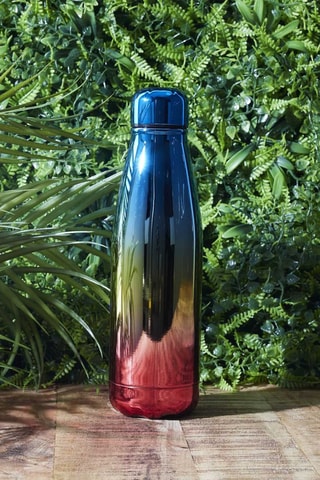 Bouteille de transport en acier inoxydable - 50 cl - Modèle aléatoire