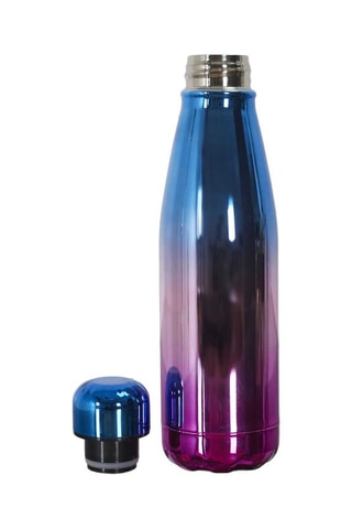 Bouteille de transport en acier inoxydable - 50 cl - Modèle aléatoire